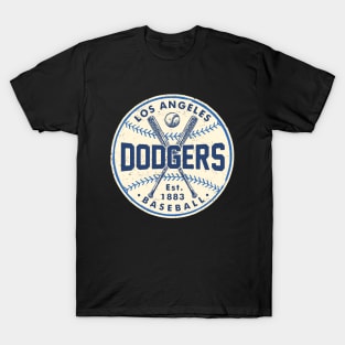 Old Style Dodgers 1 by Buck Tee T-Shirt